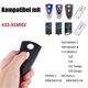 thumbnail image 5 of 433Mhz Garage Door Opener Compatible with Tormatic Novotron 502 MAX43-2 / 512 MIX43-2 Remote Control 2-Pack (White Buttons), 5 of 5