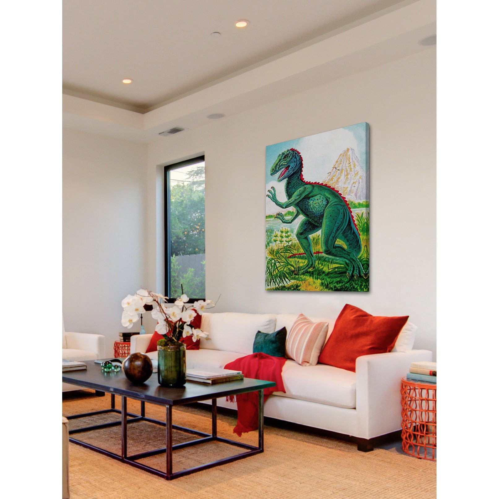 Marmont Hill "Ceratosaurus" by Curtis Painting Print on Canvas