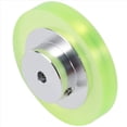 thumbnail image 2 of 6 Pcs Roue de Mesure en Aluminium Polyuréthane 200mm avec Support de Montage en Aluminium Type 20mm, 6 x Vis de Fixation 18 x Vis de Verrouillage 6 x Roue de Codeur, 2 of 8