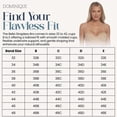 thumbnail image 5 of Dominique Bella Strapless Bra #3600 - Seamless Hidden Underwire Convertible Bandeau Bra with Clear & Matching Straps, 5 of 6