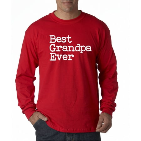 1078 - Unisex Long-Sleeve T-Shirt Best Grandpa Ever Family