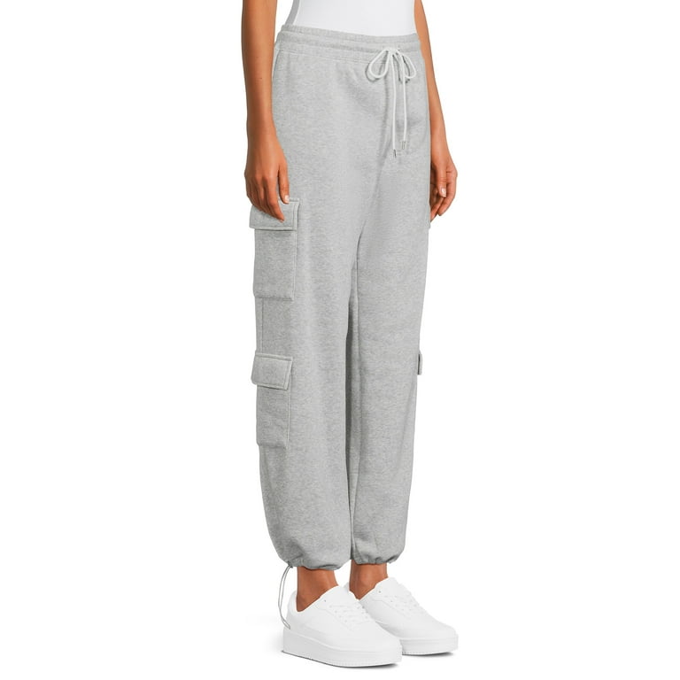 No Boundaries Women s Juniors Pull On Knit Cargo Joggers Sizes XS 3XL Walmart