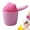 Pink #2, variant on Baby Hair Washing Cup with Handle - Bpa-Free Bath Rinser for Tear-Free Shampoo and Bath Time