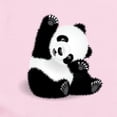 thumbnail image 2 of CafePress - Baby Panda Body Suit - Long Sleeve Cotton Baby Bodysuit, 2 of 4
