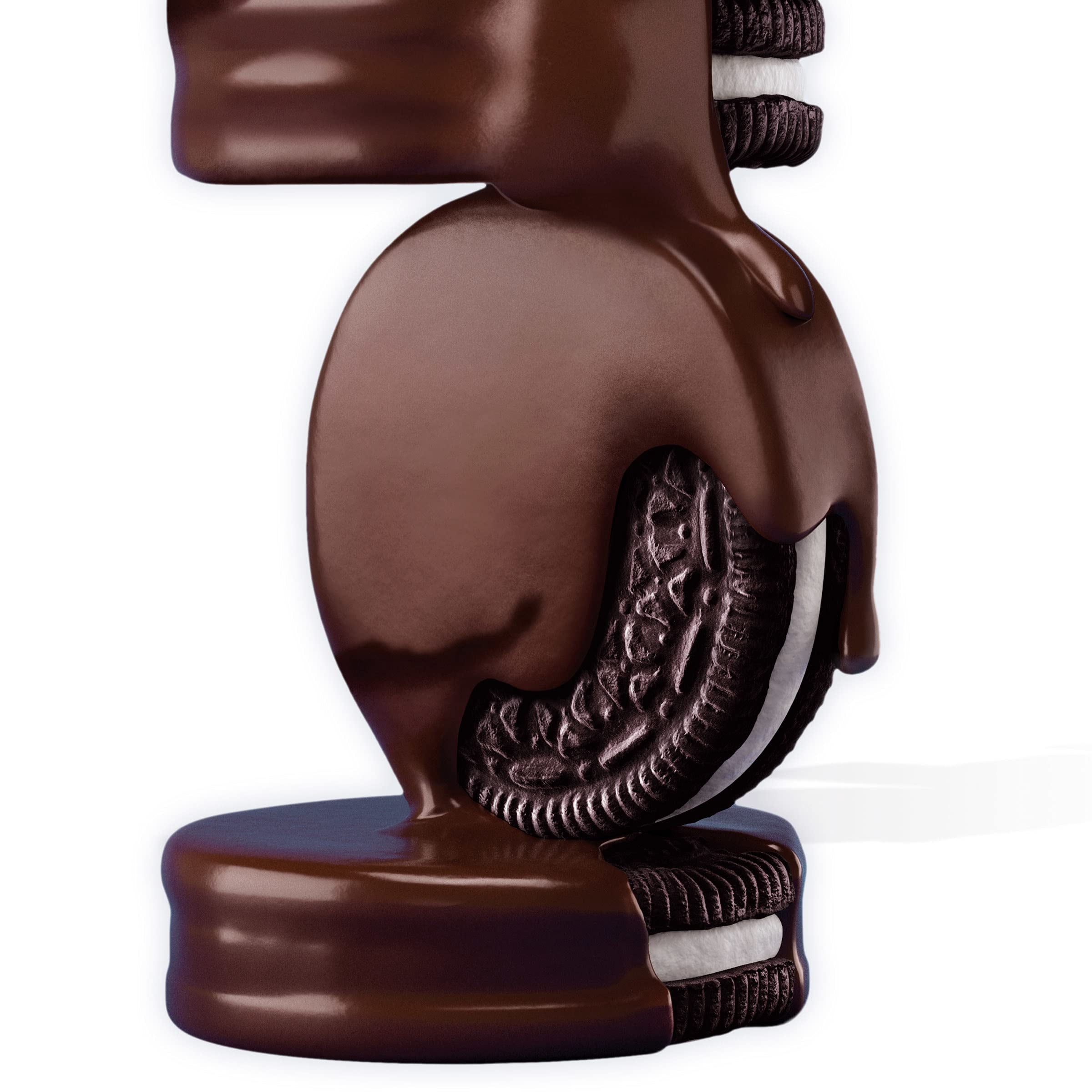 Oreo Fudge Covered Chocolate Sandwich Cookies, Original Flavor, 1 Box (7.9 Oz) Packaging May Vary - Pack of 3