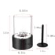 thumbnail image 3 of Lámpara de estufa de alcohol negra de escritorio, hogar portátil de mesa para bioetanol, fuego limpio al aire libre, bioetanol, 3 of 8