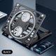 thumbnail image 4 of Soporte para portátil de escritorio compatible con Mac MacBook Pro Air Notebook Portable Negro, 4 of 9