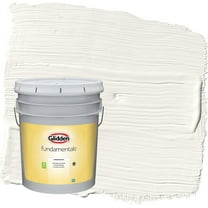 Glidden Fundamentals Cotton Tail / Gray Eggshell Interior Paint, 5 Gallon