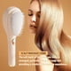 thumbnail image 2 of Cepillo de pelo autolimpiante con sistema de extracción de pelo OneClick, peine masajeador antienredos para el cuero cabelludo, color beige., 2 of 5