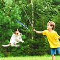 thumbnail image 1 of HEALEEP Lightweight Silver Teasing Pole for Dog Exercise and Mental Stimulation, 1 of 6