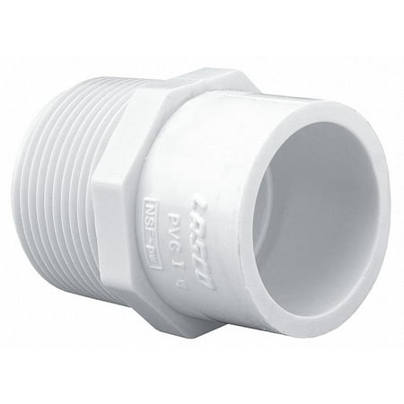 Pvc Pressure Pipe Fittings - Lasco PVC Reducer, MNPT x Socket, 1-1/2