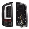thumbnail image 2 of AKKON - Para 03-06 Dodge Ram 1500 2500 3500 LED DRL tubo de luz negro cola luz de freno conjunto de lámpara, 2 of 7