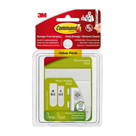 17203 Command Picture Strips Small/Medium Combi Pack