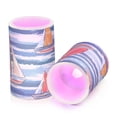 thumbnail image 7 of Yayeee Flameless Candles with Remote Flickering Battery Operated Multi Color Changing, Red Sailboats, 7 of 7