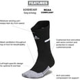 thumbnail image 2 of adidas unisex-adult Adizero Football Cushioned Crew Socks 1-pair, 2 of 4