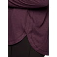 thumbnail image 4 of RBX Active Women's Plus Size Super Soft Yoga Long Sleeve Tunic Top, 4 of 5