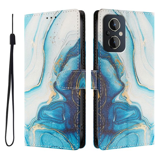 FOXDOCK Funda Tipo Cartera para OnePlus Nord N20 con Soporte y Correa – Diseño de Patrones Lindos