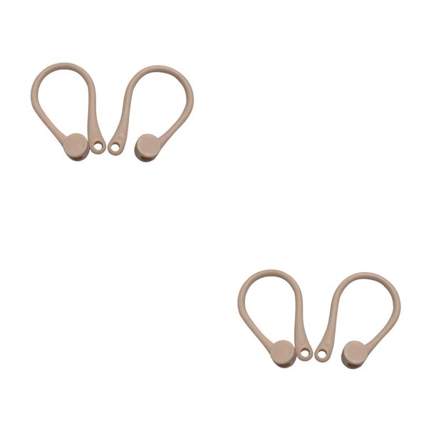 Methold Gancho antipérdida para auriculares Auriculares compatibles con Bluetooth Gancho antipérdida Auriculares inalámbricos Gancho anticaída, Rosa Rosado 2piezas