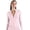 PINK, variant on Women's Cropped Athletic Jacket - Lightweight Full Zip Running Coat with Self-Locking Zipper for Yoga & Running Blue M