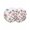 Pink, variant on Pink Flowers Round 13 Inch Placemats Set of 6, Spring Floral Butterfly Leaves Plants Retro Beige HeatResistant Non Slip Place Mats for Dining Table, Wipeable Kitchen Table Mats for Housewarming