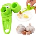 thumbnail image 3 of 1 Pcs Multifunctional Garlic Grinder, Garlic Crusher - Easy Squeeze Clean Garlic Press, Dishwasher Safe Sturdy Tool Compact and Portable Design for Extracts More Paste Per Clove, 3 of 9