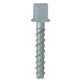 thumbnail image 1 of 100 PZ TORNILLO CONCRETO ROSCA INTERNA 1/4X1/4 DOGOTULS   AF4020, 1 of 6