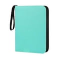 thumbnail image 3 of Rushawy 9 Pocket Binder Binder Photocard Zipper Portable Durable Waterproof Trading Card Green, 3 of 9