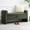 Green, variant on YWEN Modern 52" Storage Ottoman Bench, Upholstered End of Bed Storage Bench with Armrests, Entryway Bench, Teddy Foot Rest Stool for Living Room Hallway Bedroom