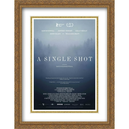 Double Corona Single A Single Shot 28x36 Double Matted Large Large Gold Ornate Framed Movie Poster Art Print ()