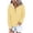 Beige, variant on Vivanyn HD Womens Half Button Henley Pullover Hoodie Casual Sweatshirt,Hot Pink,Size S-XXL