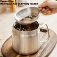thumbnail image 6 of Sunjoy Tech 1500/2000ML Oil Filter Can Stainless Steel Oil Filter Pot Large Capacity Oil Filter Vessel Fryer Pan with Fine Mesh Filter Heavy Duty Bacon Grease Container for Home Kitchen Outdoor Cookin, 6 of 8