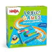 HABA Logic! Games: Splash Labyrinth - Milo's Waterpark Dexterity Maze Game