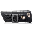 thumbnail image 5 of NAKEDCELLPHONE'S BLACK RUGGED GRIP CASE COVER + BELT CLIP HOLSTER STAND FOR APPLE iPHONE 7/8 PLUS (5.5"), 5 of 9