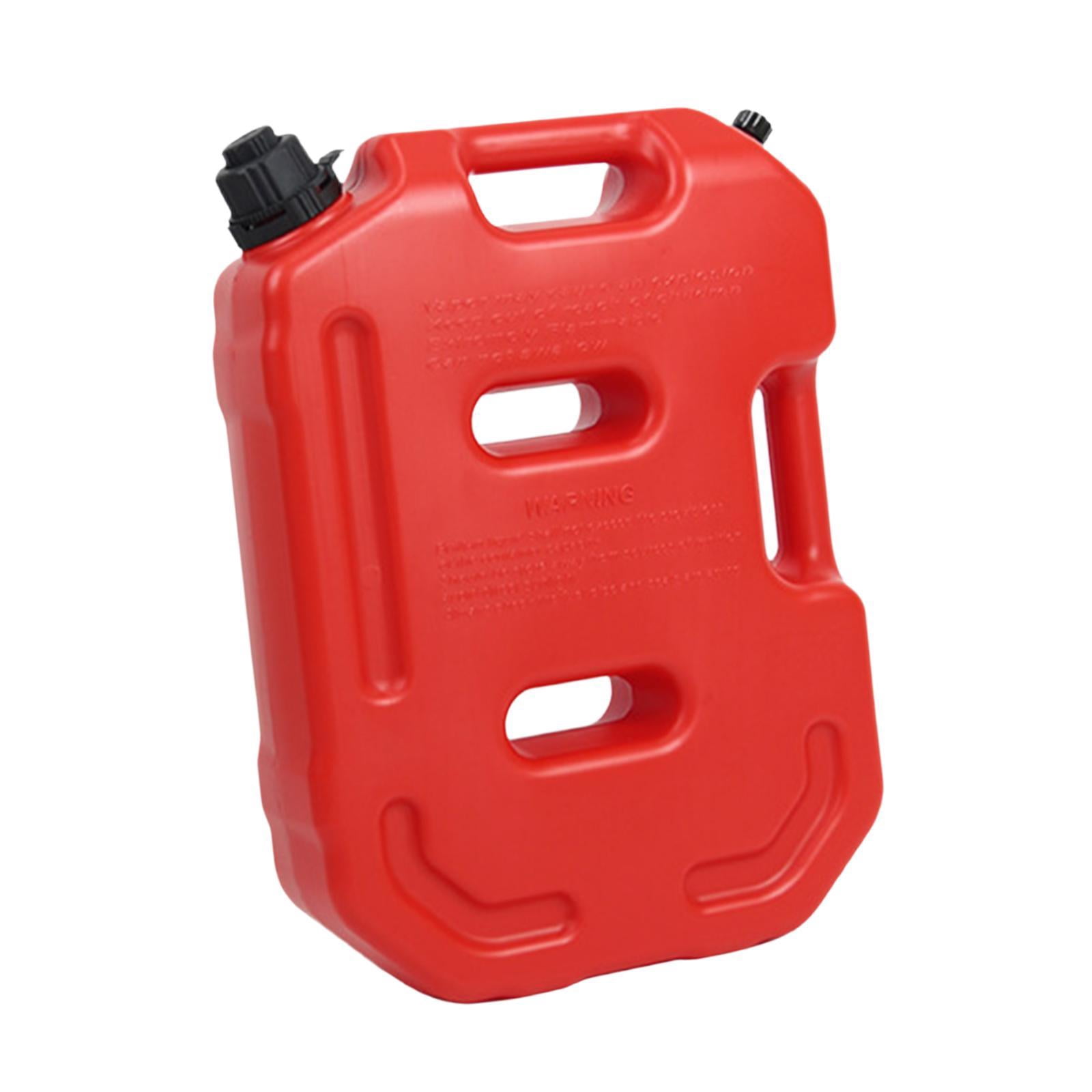 Dickly Auto Fuel Tank 1L Liquid Storage Canister for Truck Trailer Automotive Red