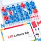 thumbnail image 1 of Kit de letras magnéticas GameNote Classroom 238 piezas con tablero, 1 of 6