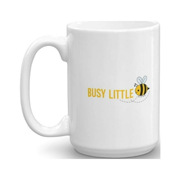 Busy Little Bee Beekeeper Workaholics Gifts Coffee Mug Merch (15oz)