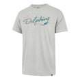 thumbnail image 2 of Men's '47 Gray Miami Dolphins Downburst Franklin T-Shirt, 2 of 3