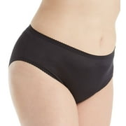Women's Shadowline 11005P Plus Size Spandex Hipster Panty (Ivory 3X)
