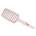 thumbnail image 2 of L'ange Hair SIENA WIDE Brush - Pink Detangler for Women, Men, Kids - Professional Volumizer, 2 of 5