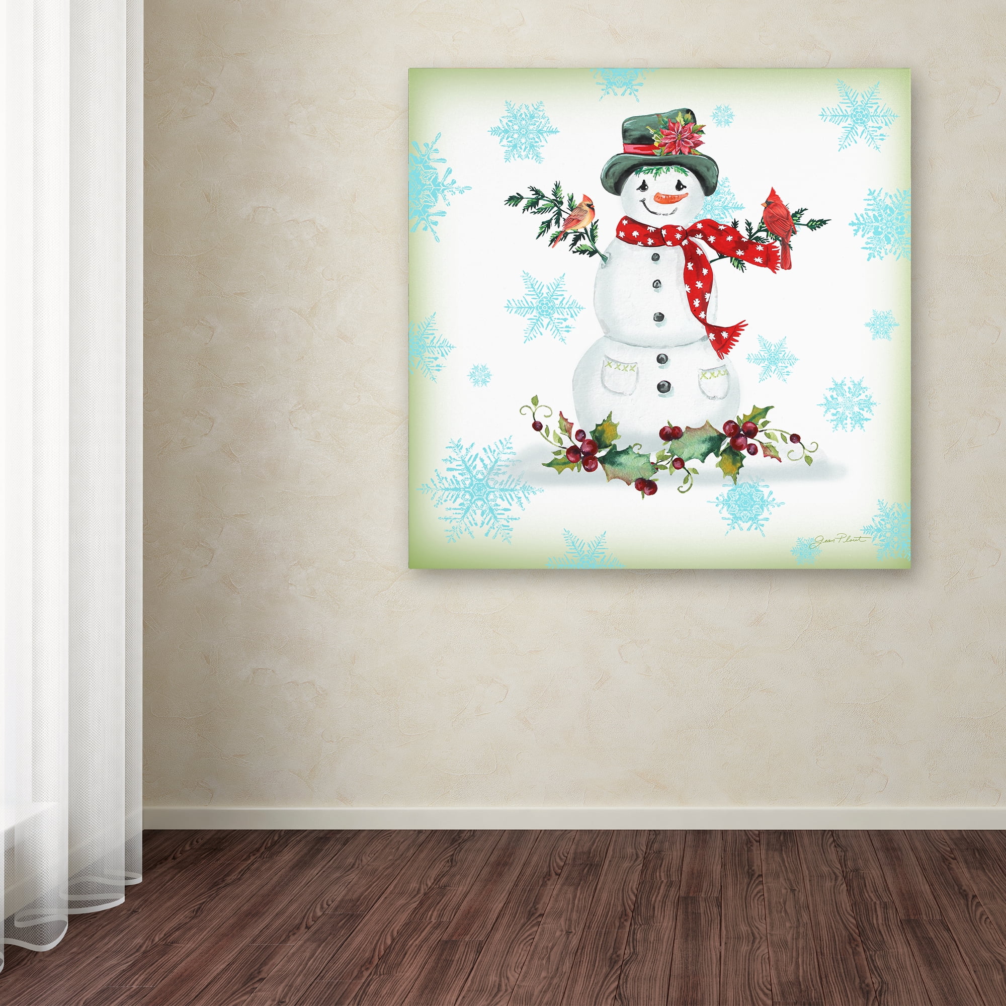 Trademark Fine Art 'Holiday Celebration 7' Canvas Art by Jean Plout