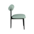 thumbnail image 6 of Meridian Furniture Dario Mint Vegan Leather Dining Chair (Set of 2), 6 of 8