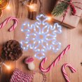 thumbnail image 3 of Shisuyan 1Pc Snowflake Lights Projector Decorative Lighting White Plastic Christmas Home Decor, 3 of 8