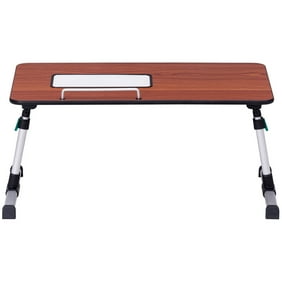 Costway Portable Height Adjustable Laptop Bed Tray Table Standing