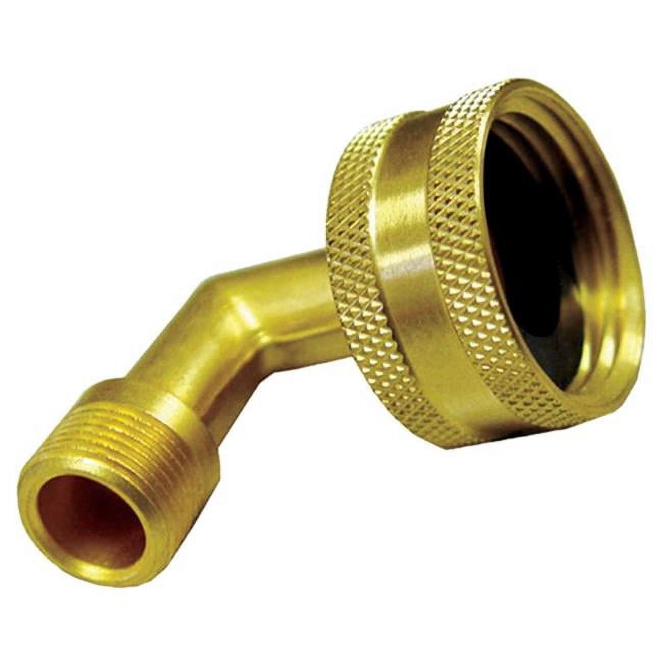 Home Plus 4016998 0.75 in. FHT x 0.25 in. Compression Brass Ice Maker Elbow - Pack of 5
