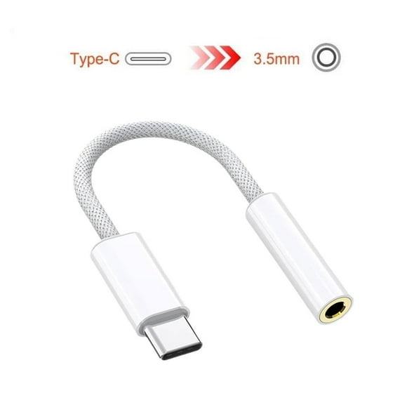 USB Type C to 3.5mm Aux Jack Adapter Earphone Dongle Cable For iPhone 15 Pro Max