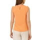 thumbnail image 3 of BLUSA SIN MANGAS CHIC PARA MUJERES INSPIRADA, CON VOLANTES Y PLEATS, IDEAL PARA TRABAJAR, TALLA XL, NARANJA, 3 of 7