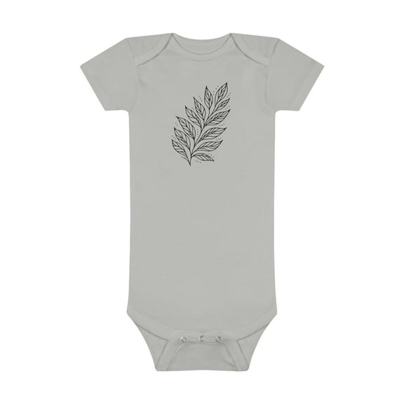 Boho Leaf Baby Onesie® - Adorable Design in 4 Color Options
