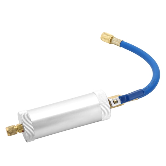 Injector,Tool 2 Ounce Car Oil Dye 1/4 Pure Liquid 2 Ounce 1/4 Oil Dye Tool Pure Liquid Oil Air Car Oil Coolant Filler Tube Ounce 1/4 Pure Oil Coolant Filler R12 R134a R22 Liquid Oil Coolant Siuke
