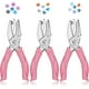 thumbnail image 1 of Perforadora de papel manual Ln-3 piezas - Agarre suave, con agujeros en forma de círculo, estrella y corazón, herramienta para ropa y álbumes de recortes, 1 of 5