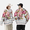 thumbnail image 4 of Lsque Bird and Floral UPF 50+ Lightweight Sun Protection Men's Women's Long Sleeve Shirt, Hoodie Performance -3X-Large, 4 of 9